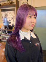 コレット ヘアー 大通(Colette hair)&nbsp;ハイトーン/ダブルカラー/バイオレット/パープル