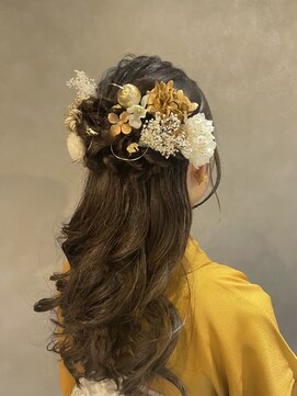 アニュー(anew) ハーフアップ