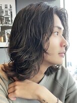 フィフスパーク(fifth PARK) 渋谷スパイラルパーマニュアンスパーマメンズボブウルフカット