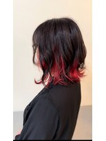 ヘアサロン カンパニュール(hair salon Campanule)&nbsp;インナーカラー【ピンクカラー】