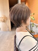 イェル(ELL.) ハイトーン白髪染めカラー大人ショートボブ