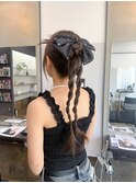 お出かけ前に!カチモリヘアアレンジ