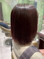 アース 川口店(HAIR&MAKE EARTH) 艶感ナチュラルストレートボブ