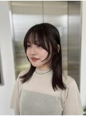 フェイスレイヤー/小顔レイヤー/レイヤーカット/＊