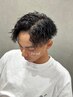 【学割U24★期間限定】カット＋メンズパーマ　￥10000