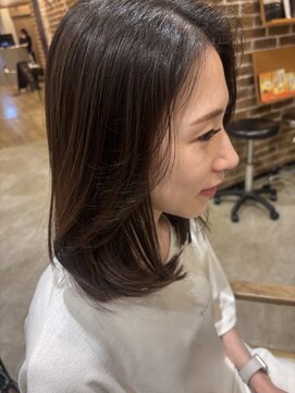 ヘアーエスクールステラ(hair S.COEUR stella) ミディアムレイヤーカット