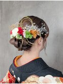 成人式ヘア キレイめアップスタイル