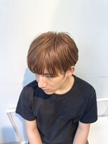 マニア(mania.)&nbsp;キャラメルラテカラーメンズハイトーンダブルカラー透明感