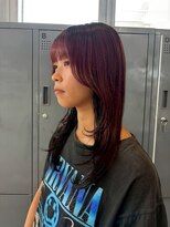 ゲーム 下北沢(GAME)&nbsp;ダブルカラー/大人レイヤー/ミルクティーベージュ/ウルフ/下北沢