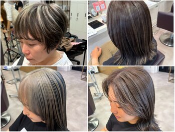マーノプラス(mano+)の写真/白髪染めから脱却！ダメージレスな美しさを叶える特別なカラーを体験してください。【藤沢/藤沢駅/個室】