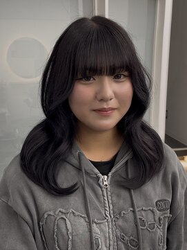 レノ(RENO) ラベンダーグレージュ×小顔くびれ巻き