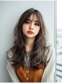 ハッシュカットバタフライカット顔回りカットカーテンバング