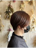 すっきりめショートスタイル