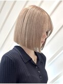 ★ ミルクティーブロンド/タッセルボブ/ブリーチ/原宿5