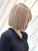 ロンドリメゾン 原宿(Lond re Maison.) ★ ミルクティーブロンド/タッセルボブ/ブリーチ/原宿5