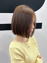 ブレス ヘアデザイン(BLESS hair design)&nbsp;静岡駅ハンサムショートボブショートカット顔周りレイヤーカット