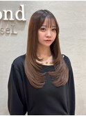 *大人ガーリー くびれレイヤー
