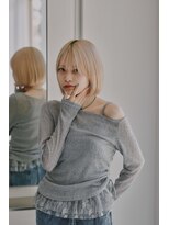 フィス(Fe's)&nbsp;ミルクティーベージュ×コンパクトボブ