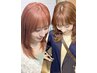 【ゲリラクーポン☆】SNSで大人気＃ダブルカラー［ブリーチorブリーチなし］