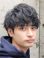 フィフス 大分(fifth)&nbsp;大分シャドウパーマメンズカットラウンドマッシュツーブロック