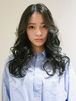 ニール 名古屋 伏見 丸の内(NEELU)&nbsp;【GING】セミドライレイヤーパーマ×オリーブグレージュ
