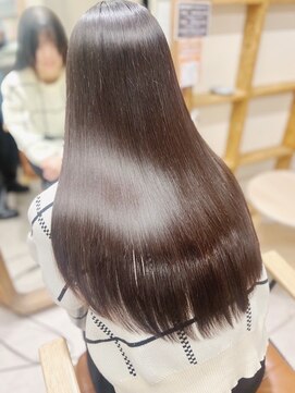 チェレ ブラン 堺東店(Chere brun) 30代40代髪質改善カラー×艶カラー×ココアブラウン