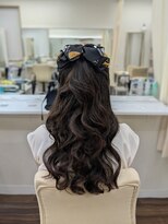 京都ヘアセット着付け専門サロン 夢館 五条店(yumeyakata)&nbsp;上品ハーフポニー