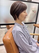 アカンサス バイ ミリー 高槻店(acanthus by milly)&nbsp;横顔までキレイに見える♪上品な大人ショート　中山