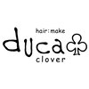 ヘアメイクデュッカクローバー(hair make duca clover)のお店ロゴ