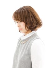 ヘアメイク アズ(Hair Make As) 好感度大の、上品ボブ