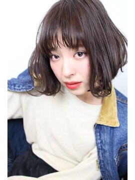 ジャコ ヘアー(jako HAIR) 【jako】ダークバイオレットボブ＃３