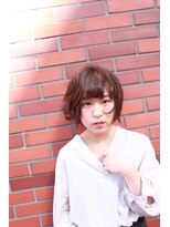 ユートピア(U topia)&nbsp;重めボブに軽さを出してゆるふわショートに【ユートピア渡邉】