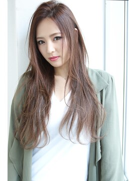 ロゼ 石橋(Rose) 【Rose/石橋】ブラウンベージュ＿レイヤーロング★