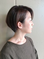 エフ アヴェダ 木の葉モール橋本(F AVEDA) クールにナチュラルショートボブ