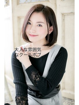 モッズ ヘア 福岡姪浜店(mod's hair) 暗髪クラシカルボブｃ