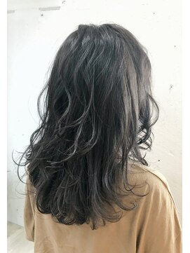 ヘアーワークス ヘルム 渋谷店(HAIR WORKS HELM) [HELM渋谷］ふんわりカールヘルシースタイルショコラアッシュ62
