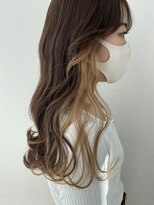 アライブ キチジョウジ(ALIVE Kichijoji)&nbsp;ホワイトベージュ×インナーカラー