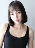 本八幡×黒髪×似合わせ×サラ艶ボブ