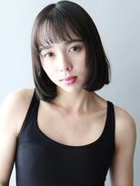 フリップビーアヴェダ(FLIP B AVEDA) 本八幡×黒髪×似合わせ×サラ艶ボブ