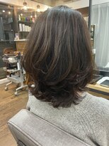 ヘアアンドメイク スタジオ ミムロ(HAIR&MAKE STUDIO MIMURO) 人気のくびれミディアムウルフ