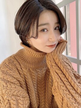 スプレンド センター南(SPLENDO hair nail supply&co.) 【センターパートハンサムボブ】+髪質改善トリートメント