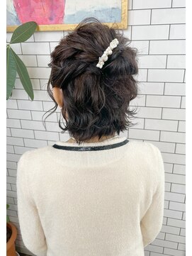 リール(THE RIRE.) ＊THE  RIRE. ショート×ハーフアップアレンジ＊