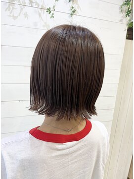 フレア 心 武庫之荘(flare) 外ハネボブ*ピンクラベンダー