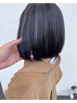 ヘアーテラス エム(hair terrace M) 【白髪ぼかし】ボブ