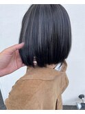 【白髪ぼかし】ボブ