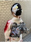 ☆着物ヘアアレンジ　アップスタイル☆/30代40代50代