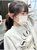 ワンカールで決まる顔周りカット