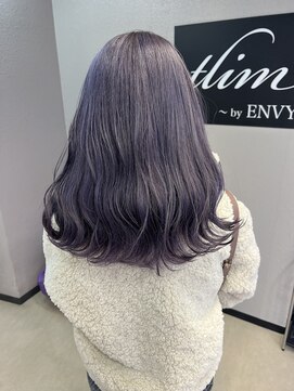 トリムバイエンヴィ(tlim by ENVY) パープルグレー