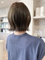 キャアリー(Caary)&nbsp;福山市美容室Caary人気 透明感グレージュカラー夏カラー