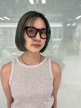 パーク 福岡天神西通り店(parc) カーキオリーブカラーオリーブグレーオリーブカーキ